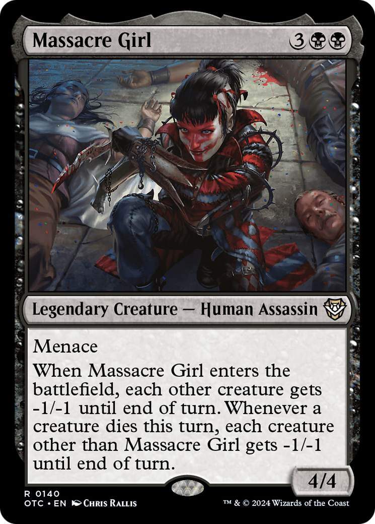 Massacre Girl [Outlaws of Thunder Junction Commander]-1