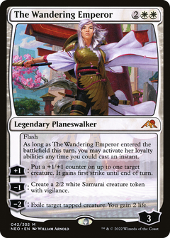 The Wandering Emperor [Kamigawa: Neon Dynasty]-1
