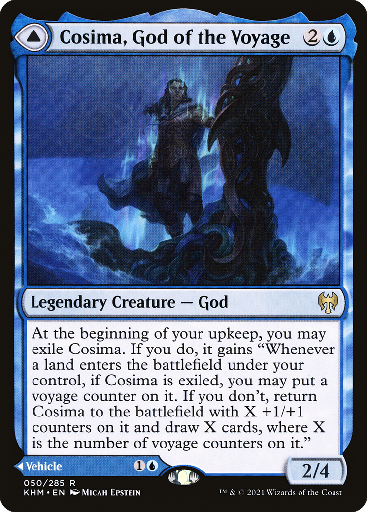Cosima, God of the Voyage // The Omenkeel [Kaldheim]-4