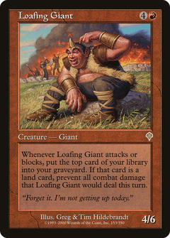 Loafing Giant [Invasion]-1