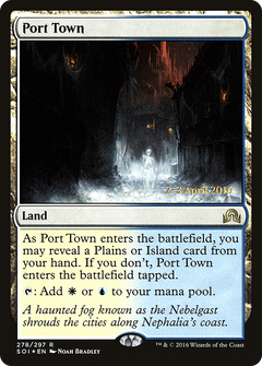 Port Town [Shadows over Innistrad Prerelease Promos]-1