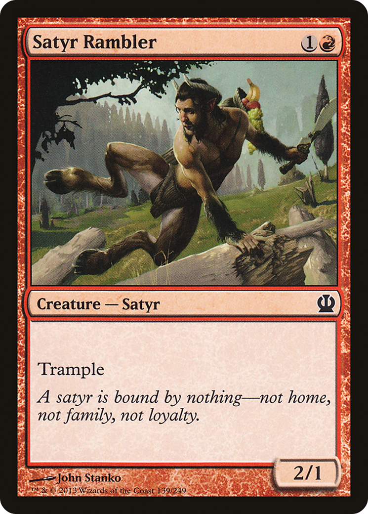 Satyr Rambler [Theros]-1