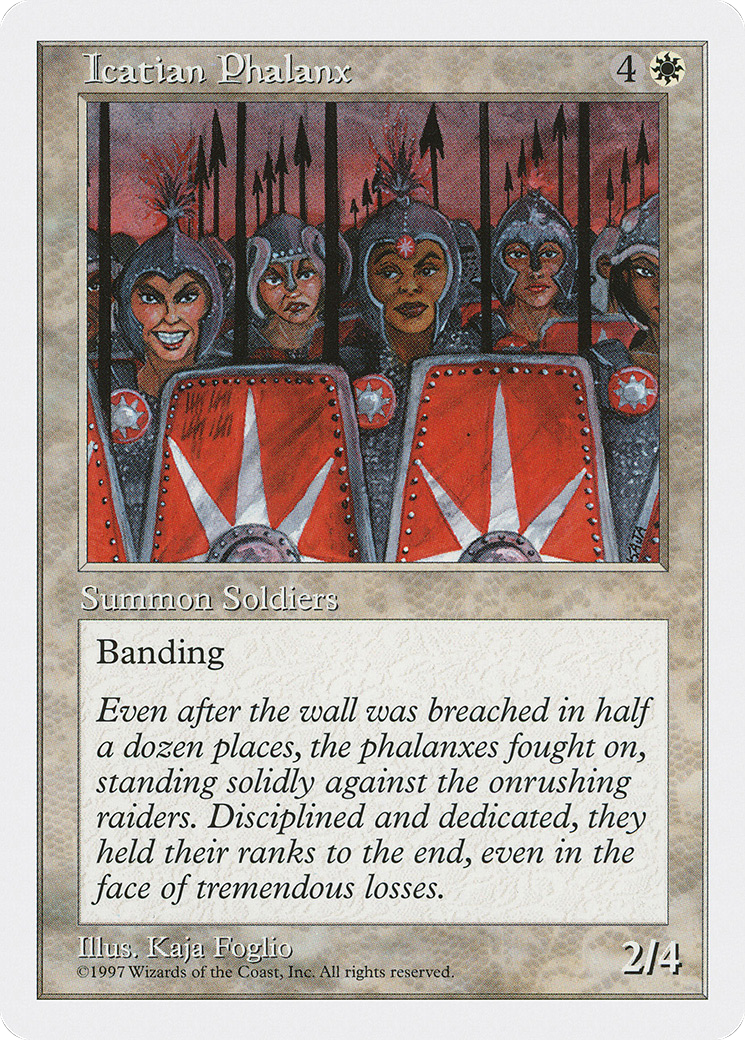 Icatian Phalanx [Fifth Edition]-1