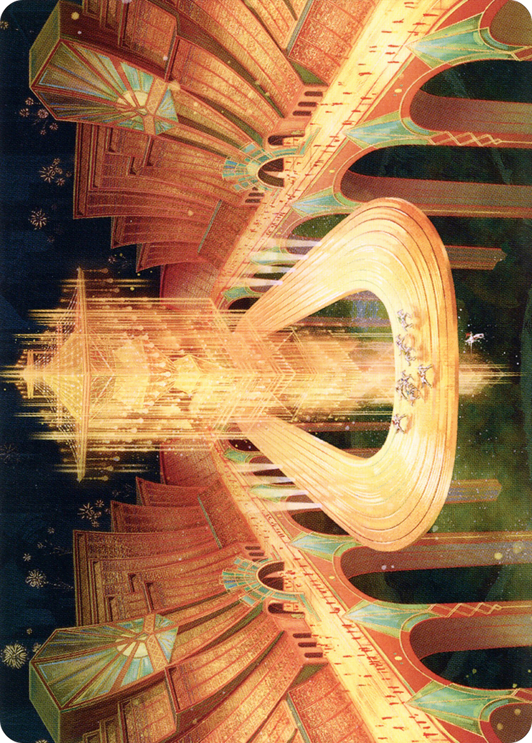 Racers' Ring // Racers' Ring (ASNC-080) - New Capenna Art Series (Borderless) Foil-1