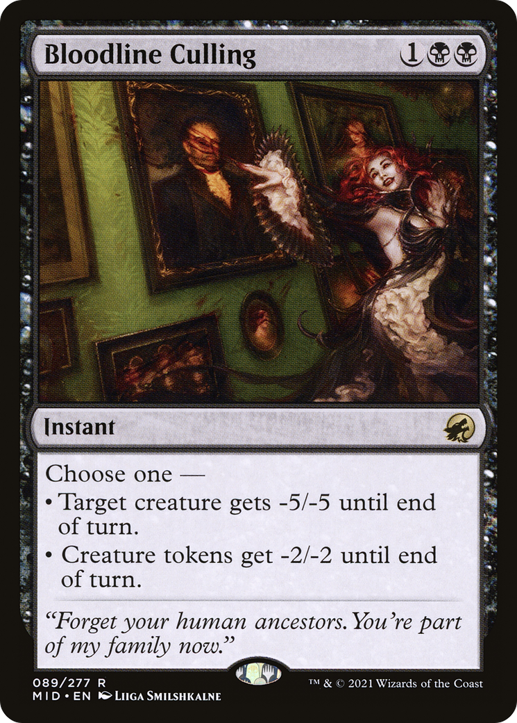 Bloodline Culling (MID-089) - Innistrad: Midnight Hunt-1