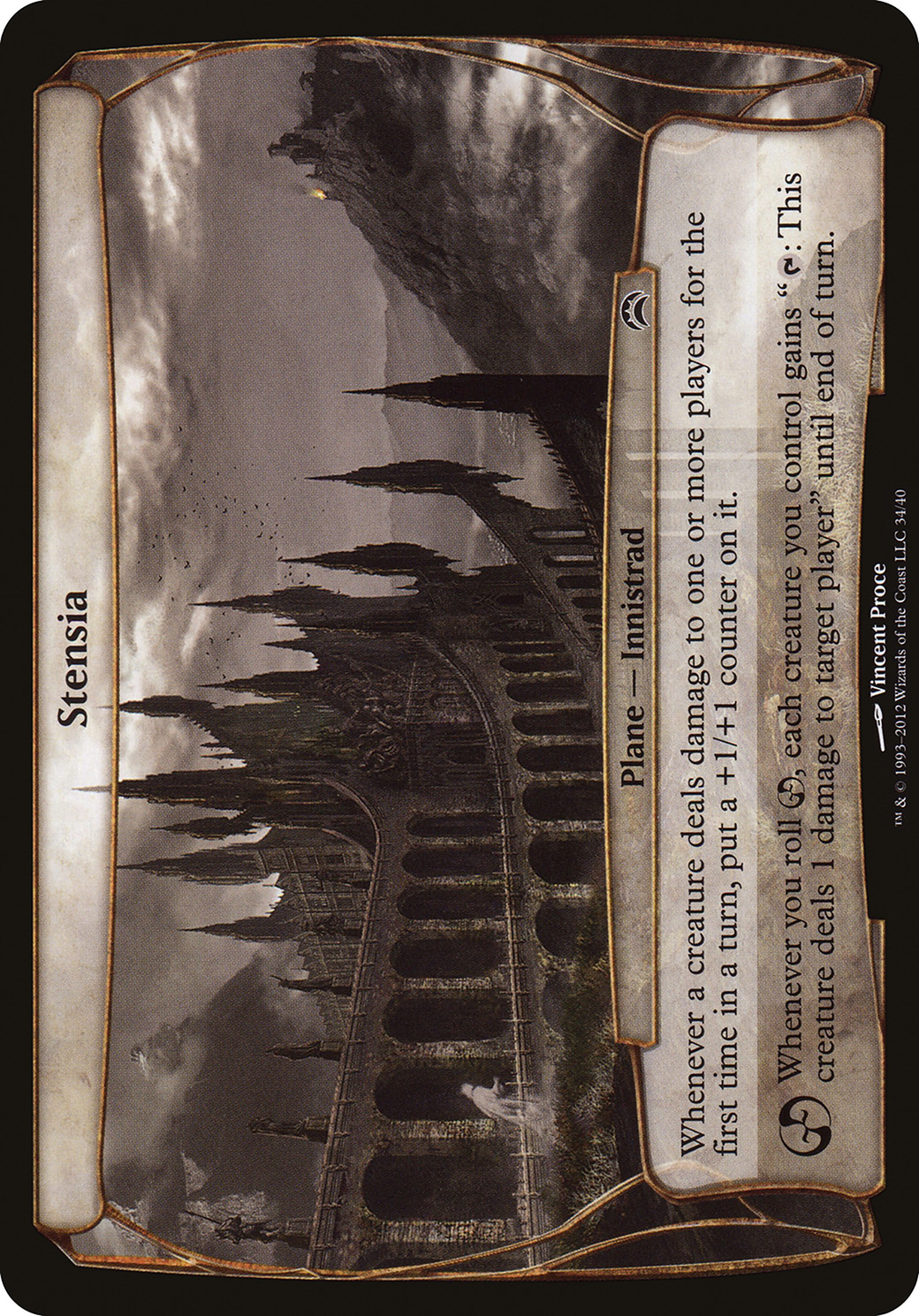 Stensia (Planes) [Planechase 2012 Planes]-1