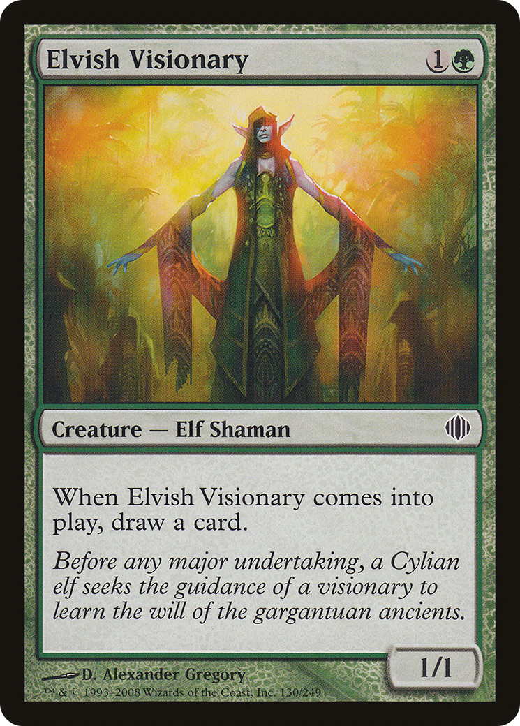 Elvish Visionary [Shards of Alara]-1