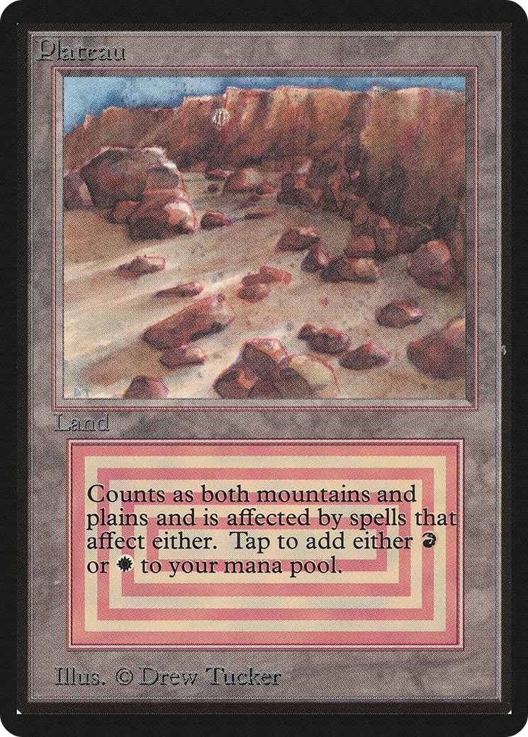 Plateau (LEB-) - Limited Edition Beta-1