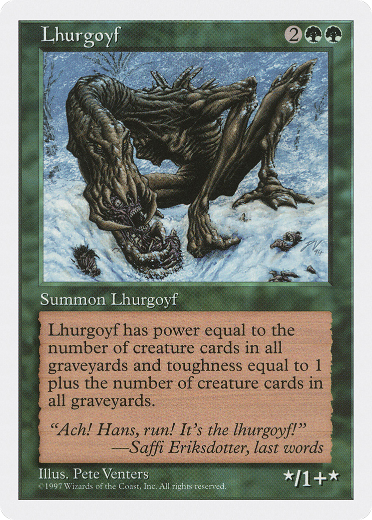 Lhurgoyf [Fifth Edition]-1