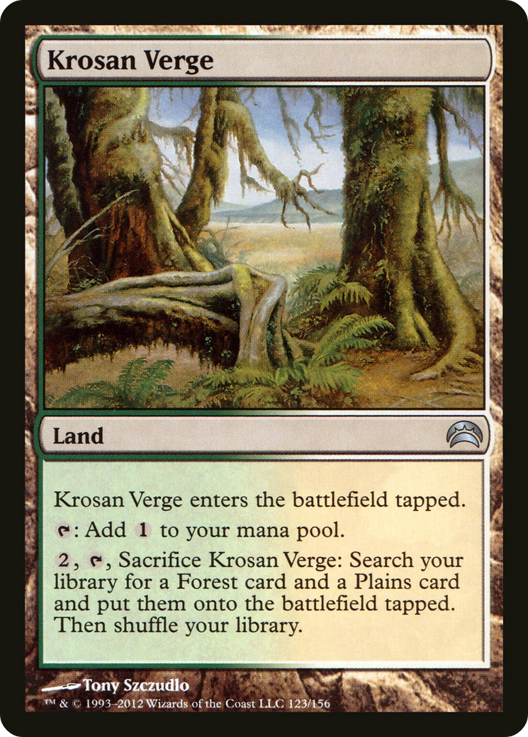 Krosan Verge [Planechase 2012]-1