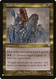 Tsabo Tavoc (LIST-281/350) - The List-1
