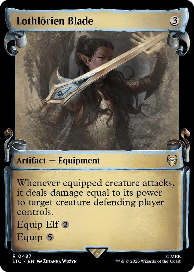 Lothlorien Blade [The Lord of the Rings: Tales of Middle-Earth Commander Showcase Scrolls]-1