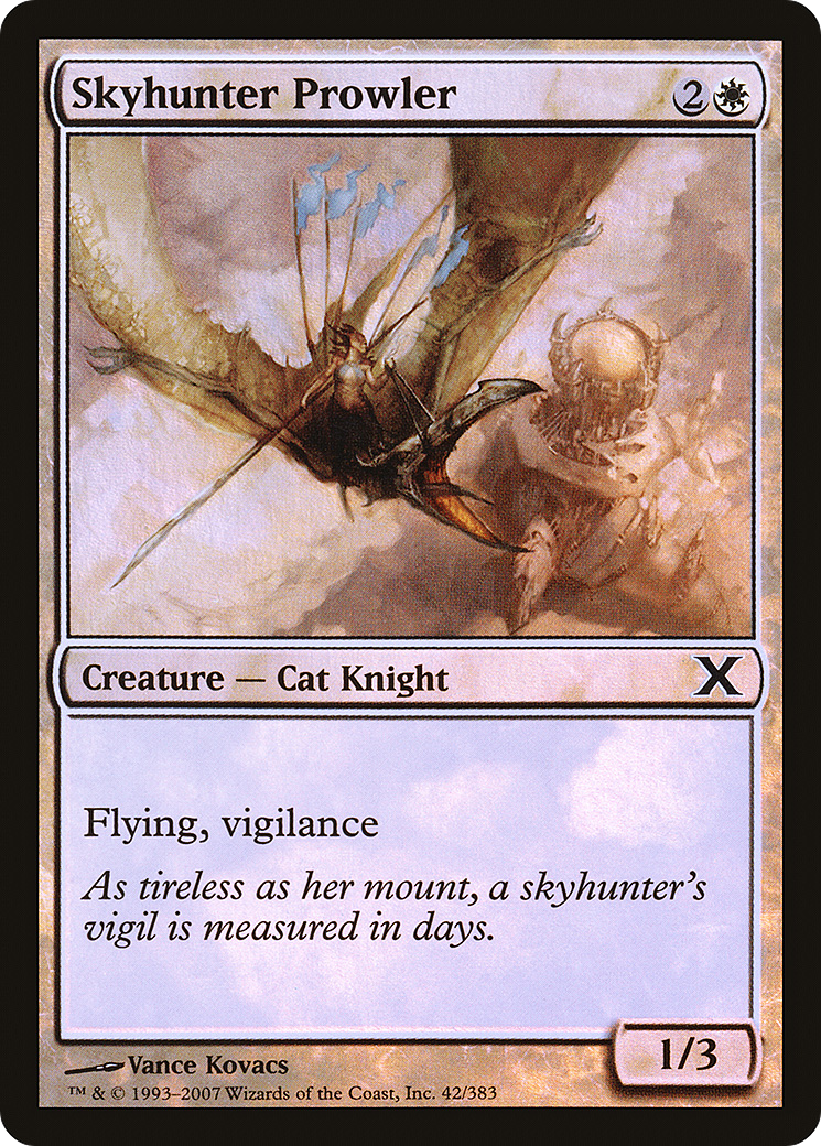 Skyhunter Prowler (10E-42★) - Tenth Edition Foil-1