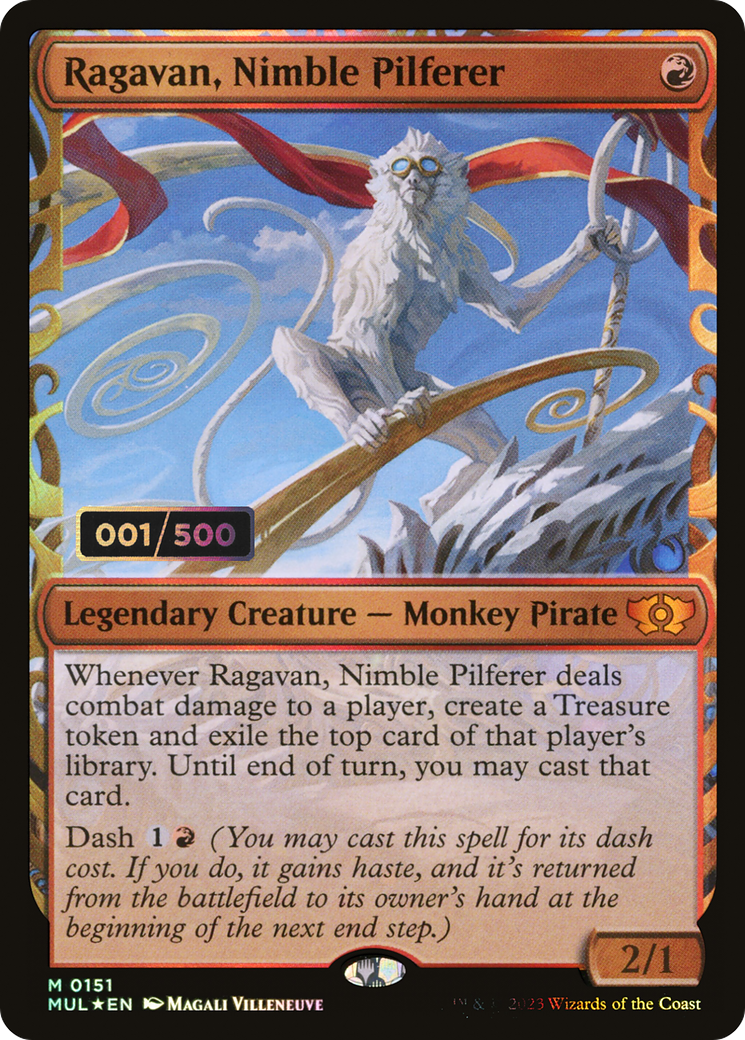 Ragavan, Nimble Pilferer (Serialized) [Multiverse Legends]-1