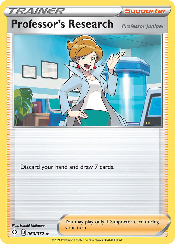 Professor's Research (060/072) (Professor Juniper) [Sword & Shield: Shining Fates]-1