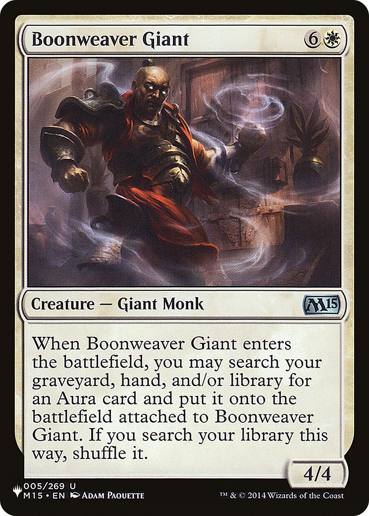 Boonweaver Giant [The List]-1