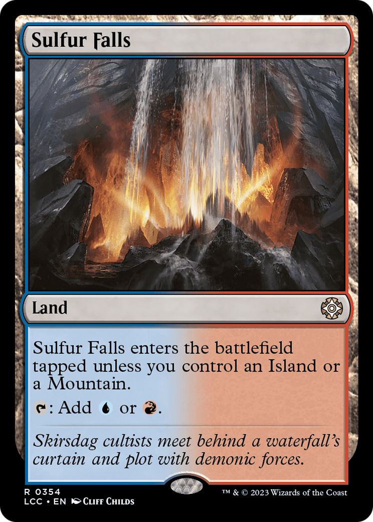 Sulfur Falls [The Lost Caverns of Ixalan Commander]-1