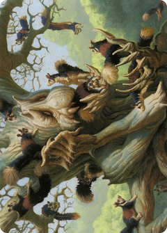 Scurry Oak Art Card [Modern Horizons 2 Art Series]-1