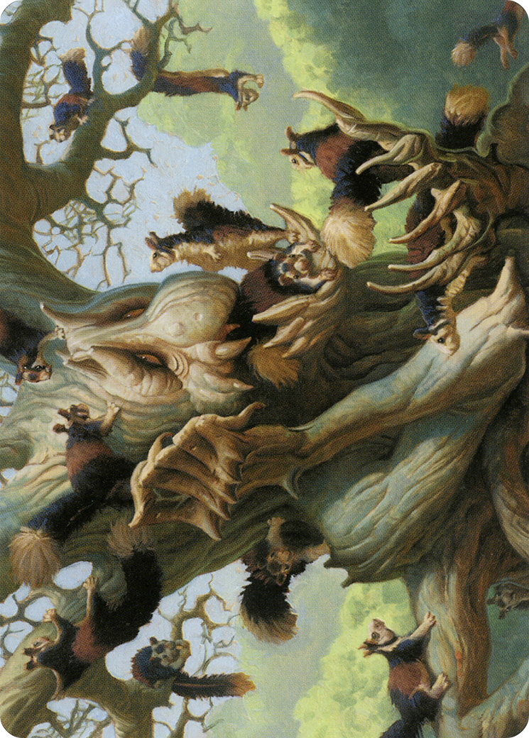 Scurry Oak Art Card [Modern Horizons 2 Art Series]-1