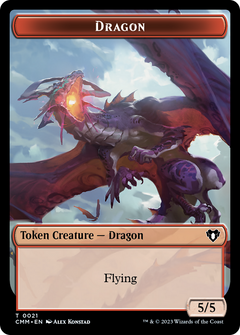 Dragon (TCMM-021) - Commander Masters Tokens Foil-1