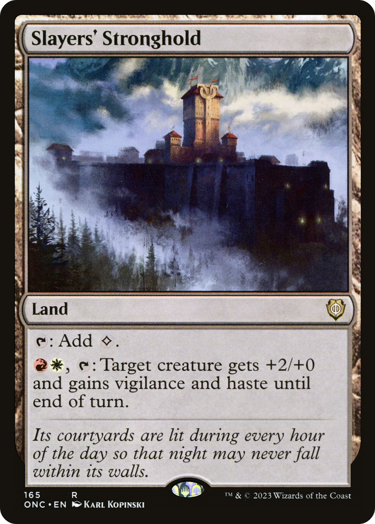 Slayers' Stronghold [Phyrexia: All Will Be One Commander]-3