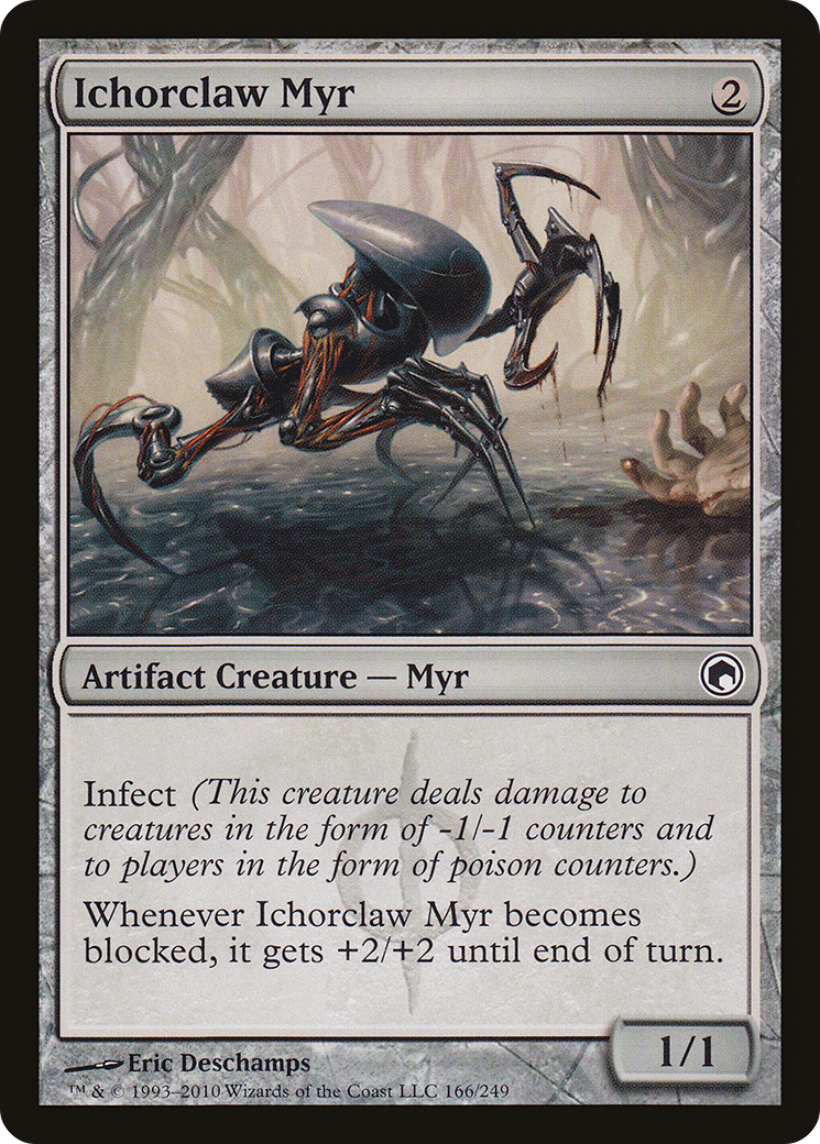 Ichorclaw Myr [Scars of Mirrodin]-1