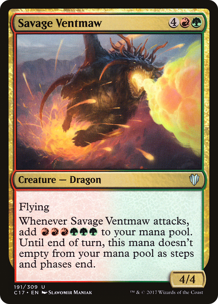 Savage Ventmaw [Commander 2017]-1