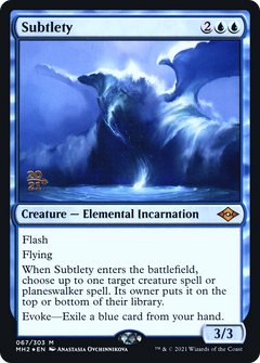 Subtlety [Modern Horizons 2 Prerelease Promos]-1