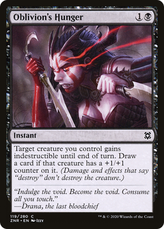 Oblivion's Hunger [Zendikar Rising]-1