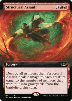 Structural Assault (Extended Art) [Streets of New Capenna]-1