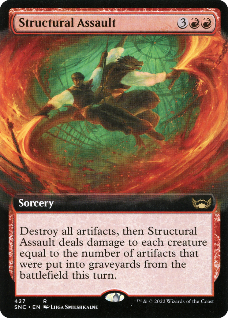 Structural Assault (Extended Art) [Streets of New Capenna]-1