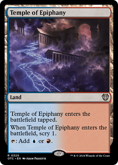 Temple of Epiphany [Outlaws of Thunder Junction Commander]-1