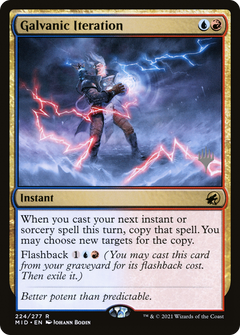 Galvanic Iteration (Promo Pack) [Innistrad: Midnight Hunt Promos]-1