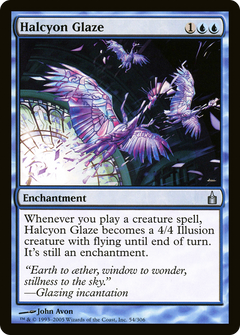 Halcyon Glaze [Ravnica: City of Guilds]-1