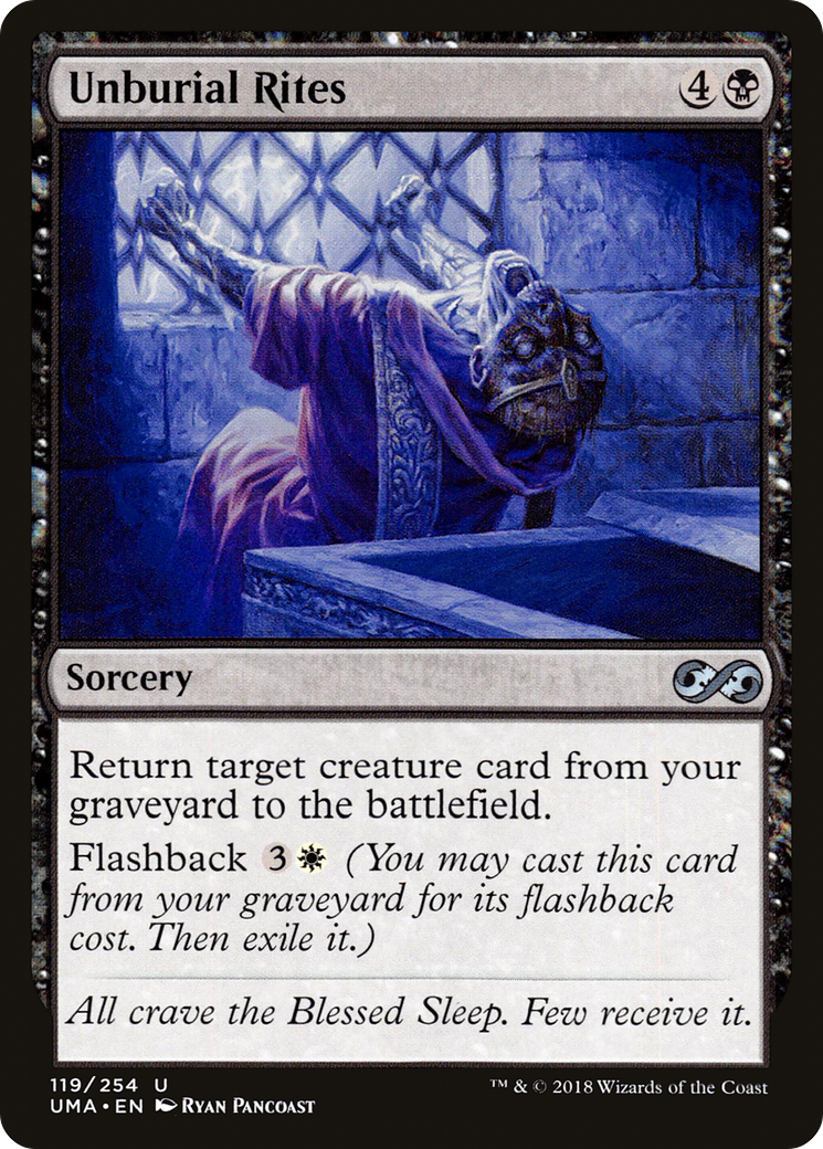 Unburial Rites (UMA-119) - Ultimate Masters Foil-1