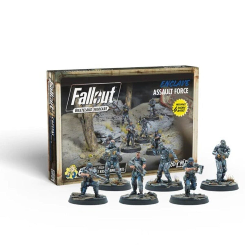 Fallout Wasteland Warfare - Enclave - Assault Force-1
