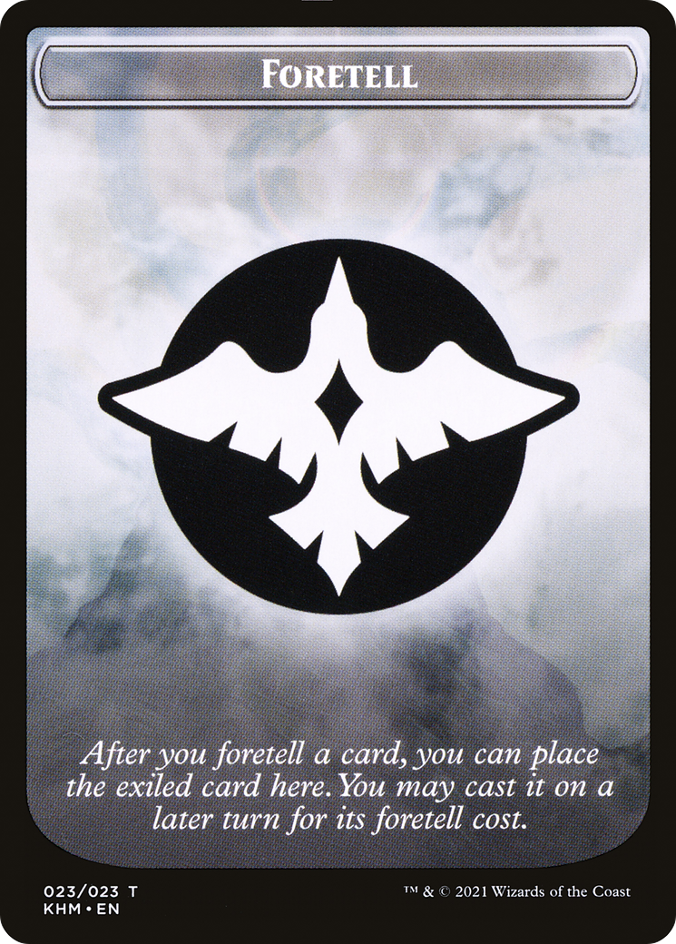Foretell (TKHM-023) - Kaldheim Tokens-1