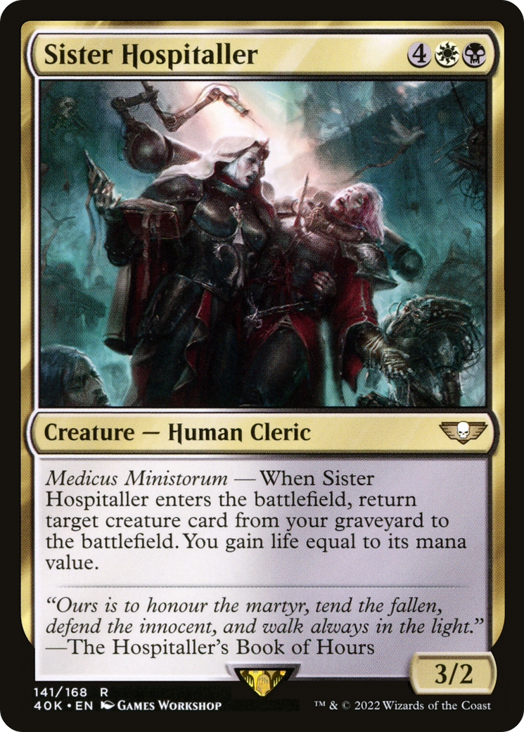 Sister Hospitaller [Warhammer 40,000]-1
