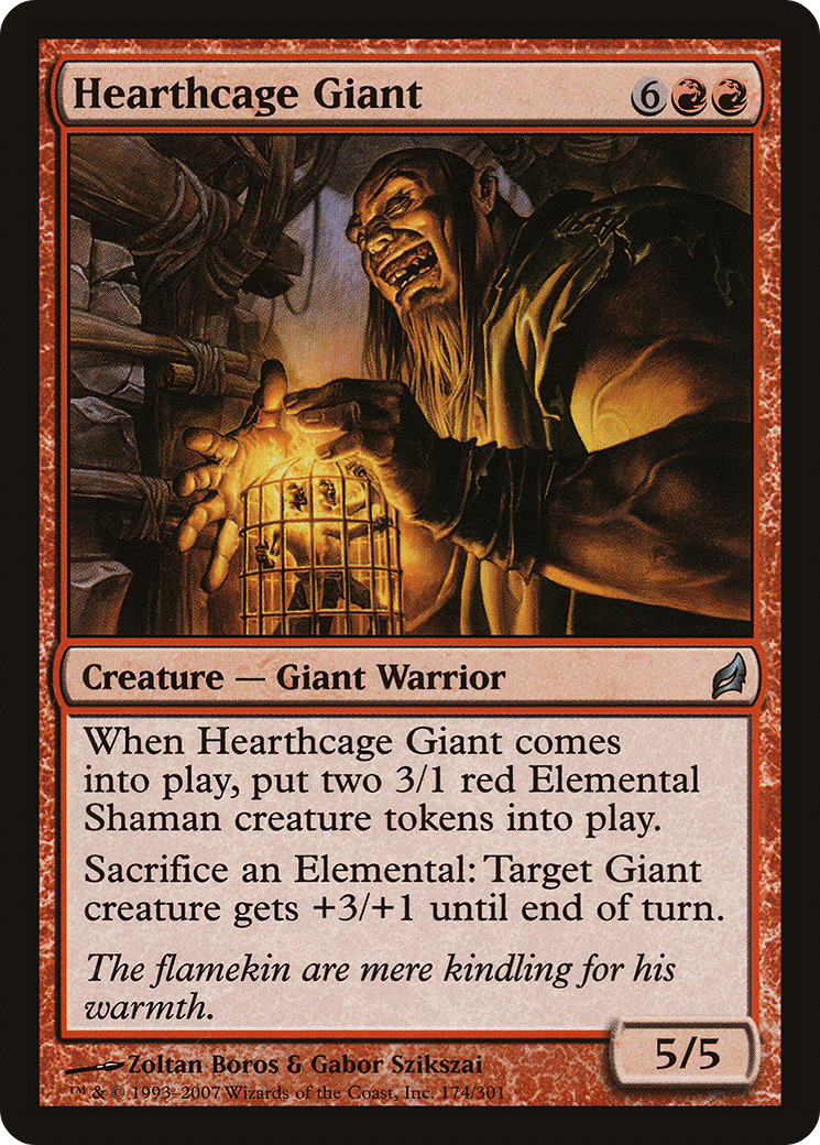 Hearthcage Giant [Lorwyn]-1