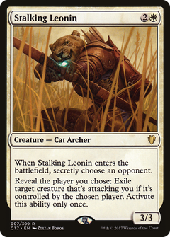 Stalking Leonin [Commander 2017]-1