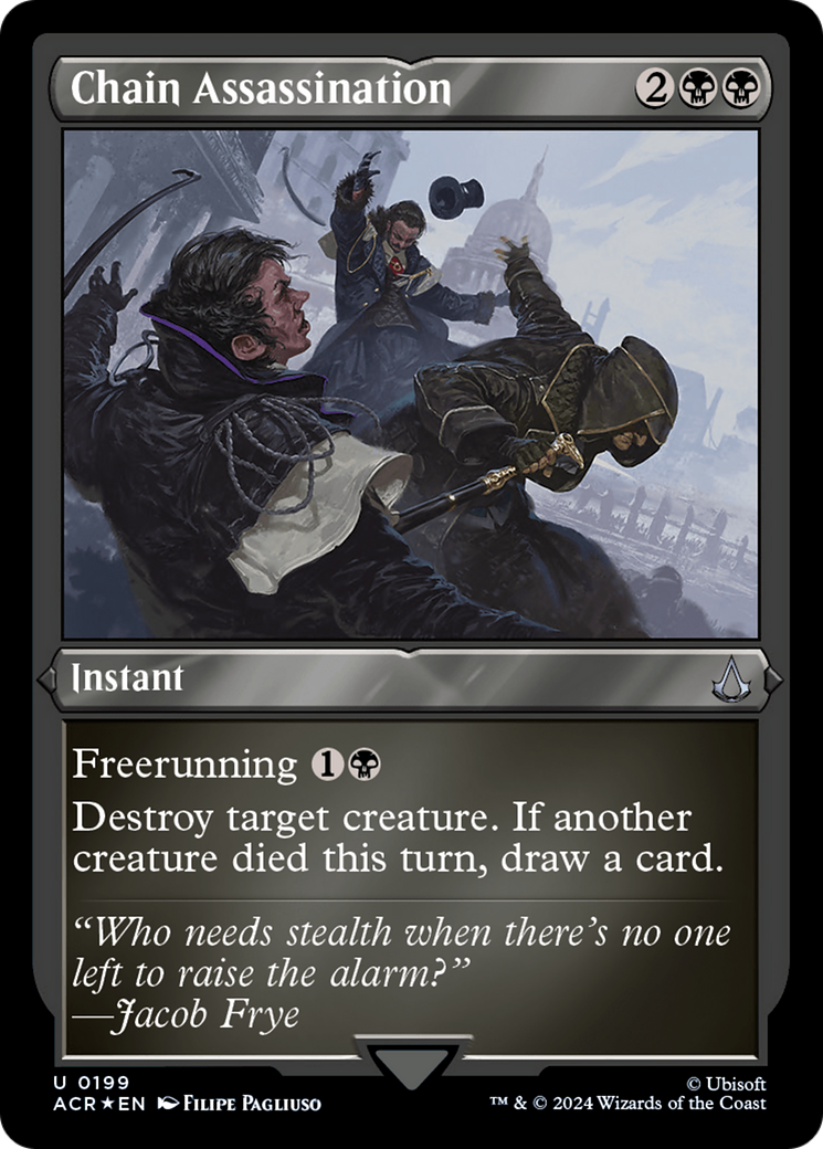 Chain Assassination (ACR-199) - Assassin's Creed Etched Foil-1