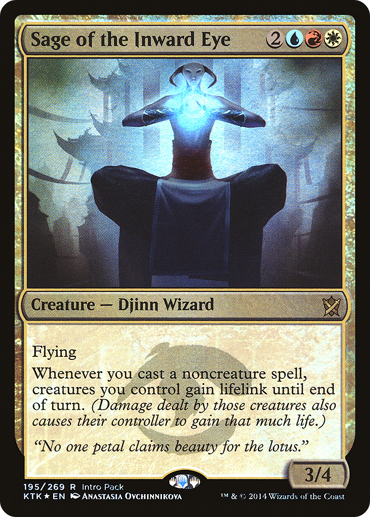 Sage of the Inward Eye (Intro Pack) [Khans of Tarkir Promos]-1