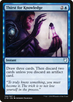 Thirst for Knowledge [Commander 2018]-1