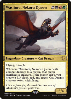 Wasitora, Nekoru Queen (C17-049) - Commander 2017-1