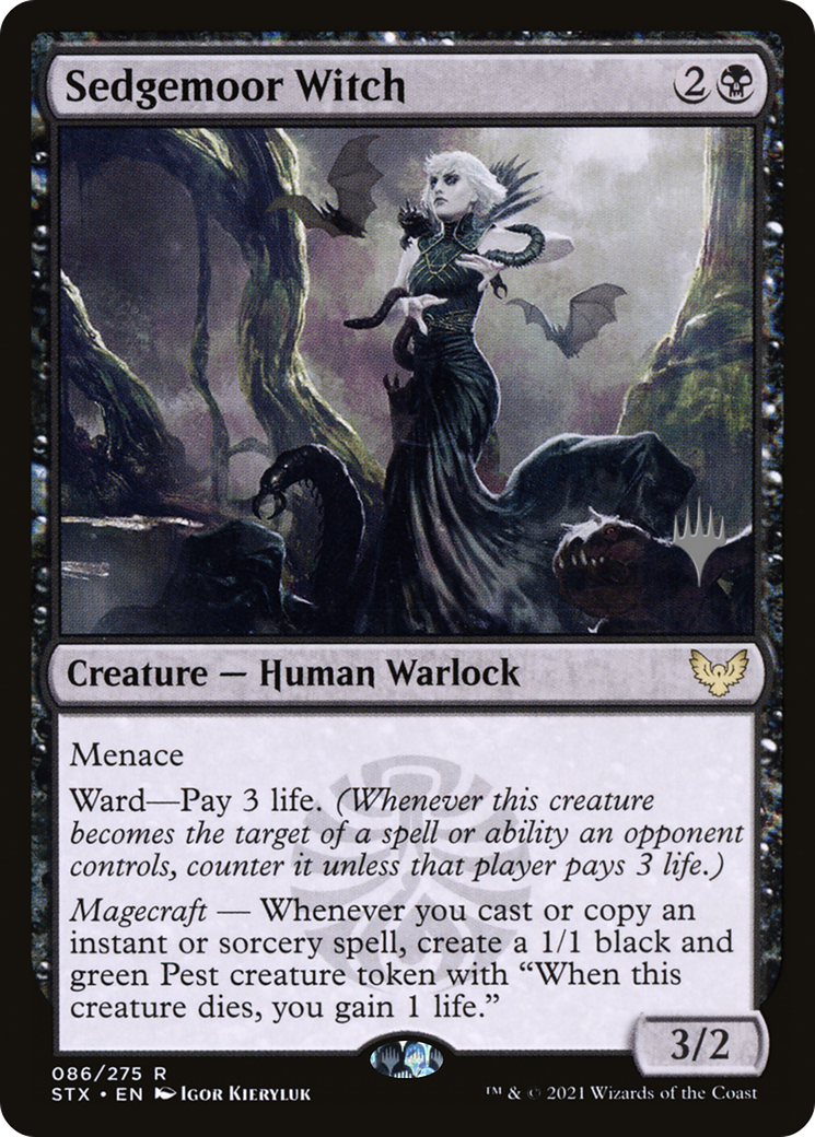 Sedgemoor Witch (Promo Pack) [Strixhaven: School of Mages Promos]-1