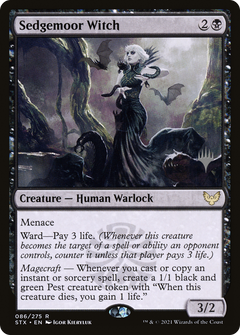 Sedgemoor Witch (Promo Pack) [Strixhaven: School of Mages Promos]-1