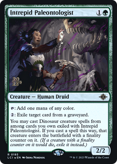 Intrepid Paleontologist [The Lost Caverns of Ixalan Prerelease Cards]-1