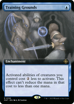 Training Grounds (Extended Art) (MAT-155) - March of the Machine: The Aftermath: (Extended Art) Foil-1