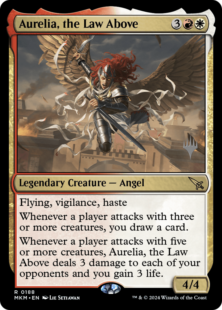 Aurelia, the Law Above (Promo Pack) [Murders at Karlov Manor Promos]-1