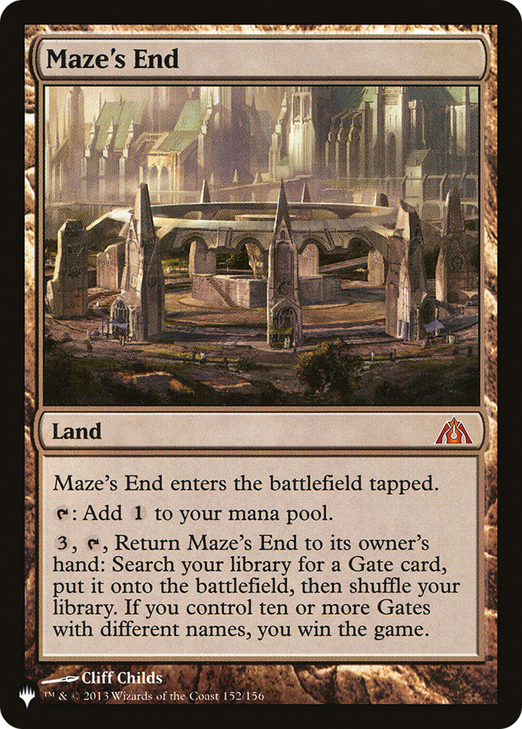 Maze's End [The List]-1